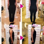 体重 57.9kg → 51.5kg /
体脂肪率 33.4% → 30.5% /
内臓脂肪 6レベル → 4レベル
